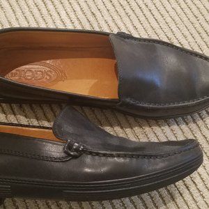 Tod's Black Leather Loafer